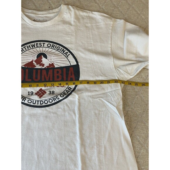 Columbia Sportswear Northwest Original Graphic White Shirt Men’s Size XL - Picture 15 of 15